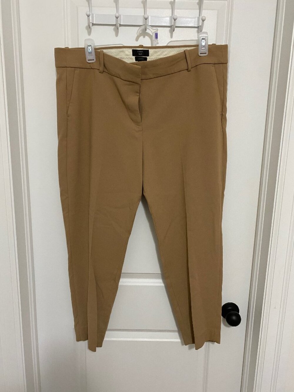 J Crew Slim Camel Dress Pants